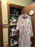 Hall Closet Contents - Linens, Bathroom Supplies