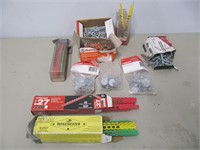 ASSORTED FASTENERS & CHARGES