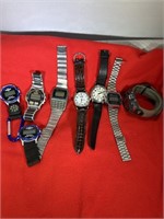 LOT OF MISC WATCHES, TIMERS, ETC