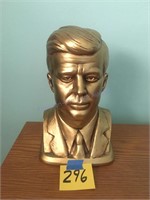 Bust of John F Kennedy 12 inches tall