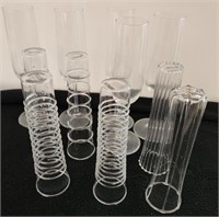 K - MIXED LOT OF GLASSWARE (C104)