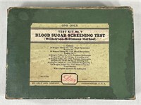 Lilly Blood Sugar Screening Test Kit