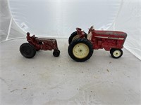 Int'l Tractor - As Is & Small Red Tractor - As Is