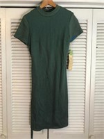 VINTAGE GREEN/ BLUE CHECKERED DRESS SIZE 13