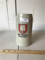 Spatenbrau Munchen German Stoneware Beer Stein