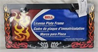 New Bell Flame License Plate Frame