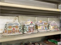 Decorative Christmas houses with Styrofoam, quanti