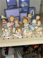 Christmas figurines, heavenly blessing, nativity c