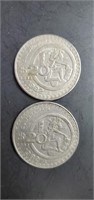 2 - 1982 $20 Mexican pesos