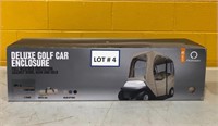 Golf cart enclosure
