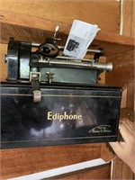 THOMAS EDISON EDIPHONE MACHINE