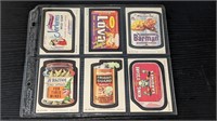 6 1980 Topps Wacky Packages Non Sports Cards A