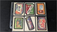 6 1980 Topps Wacky Packages Non Sports Cards C