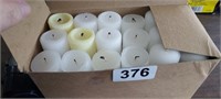BOX FULL OF CANDLES