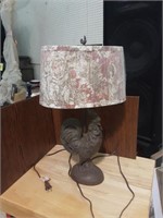 Very nice chicken sculpture lamp