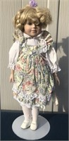 Porcelain Treasures in Lace Collectible Doll