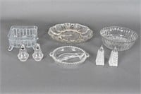 Vintage Glass Serving Assortment