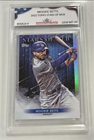 2022 Topps Stars of MLB Mookie Betts Card