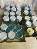5 boxes Mason jars