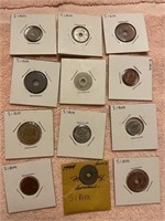 Dozen (12) Siam coins