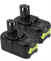 2 PACK REPLACEMENT BATTERY FOR POWER TOOLS