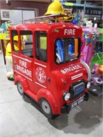 fire truck token operated ride