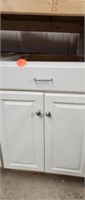 LOWER KITCHEN CABINET WITH SHORT SHELF AND DRAWER