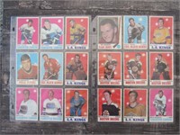 1970 OPC Hockey 18 Card Lot Esposito Mikita NHL