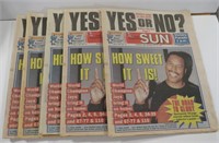 5x Toronto Sun 1992 Toronto Blue Jays World Series