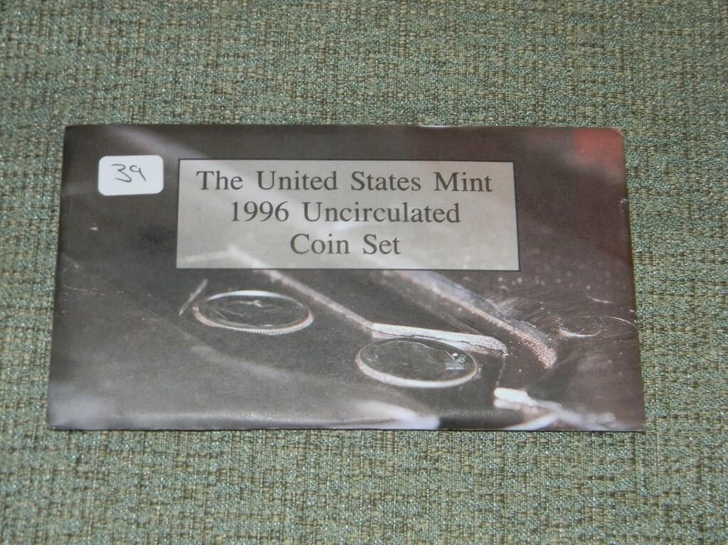 1996 Uncirculated Mint Set