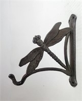 Cast Iron Dragonfly Towel Hook Hat Coat Hook