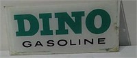 Dino Gasoline Glass Pump Plate