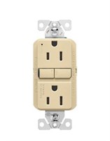 GF15V | Eaton slim GFCI receptacle $36