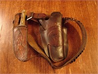 H Heiser holster rig with belt.