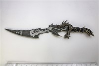 Master Fantasy Dragon Knife Display 26"