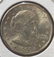 1999 P. Susan b. Anthony dollar