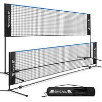BAGAIL Badminton Net, Height Adjustable Kids Volle
