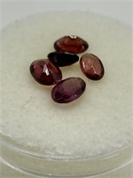 Natural Rubellite Tourmaline Gemstones 1.95