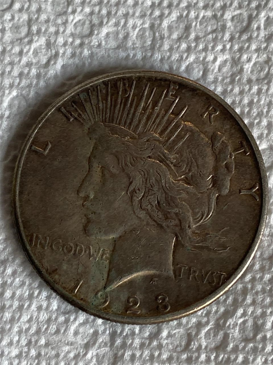 1923 Peace Dollar