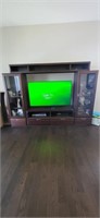 Entertainment center ONLY excluding the items