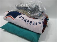 Assorted Fabric, Stanley Cup Throw & Pillow