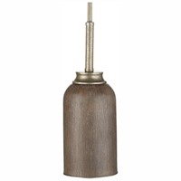 $65  1-Light 9W Gilded Pewter LED Mini Pendant