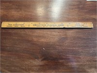 1937 Pumpkin Show Ruler