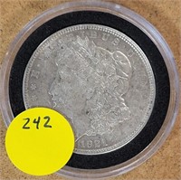 1921-D MORGAN SILVER DOLLAR