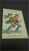 Rare 1909 Tucks St. Patrick's Day Postcard