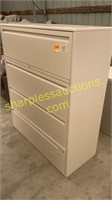 Lateral filing cabinet