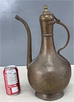 Antique Arabic Style Brass Jug