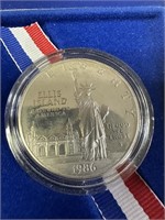 1986 PROOF LIBERTY SILVER DOLLAR