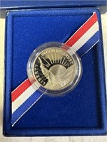 1986 PROOF CLAD HALF DOLLAR