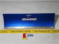 Traxxax Blue Alloy Machined Snow Plow